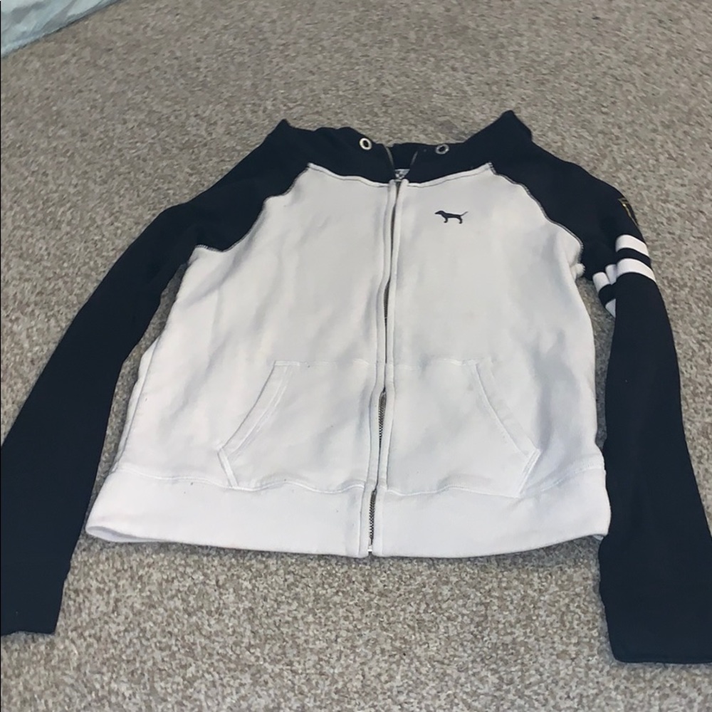 Pink VS VCU zip up jacket